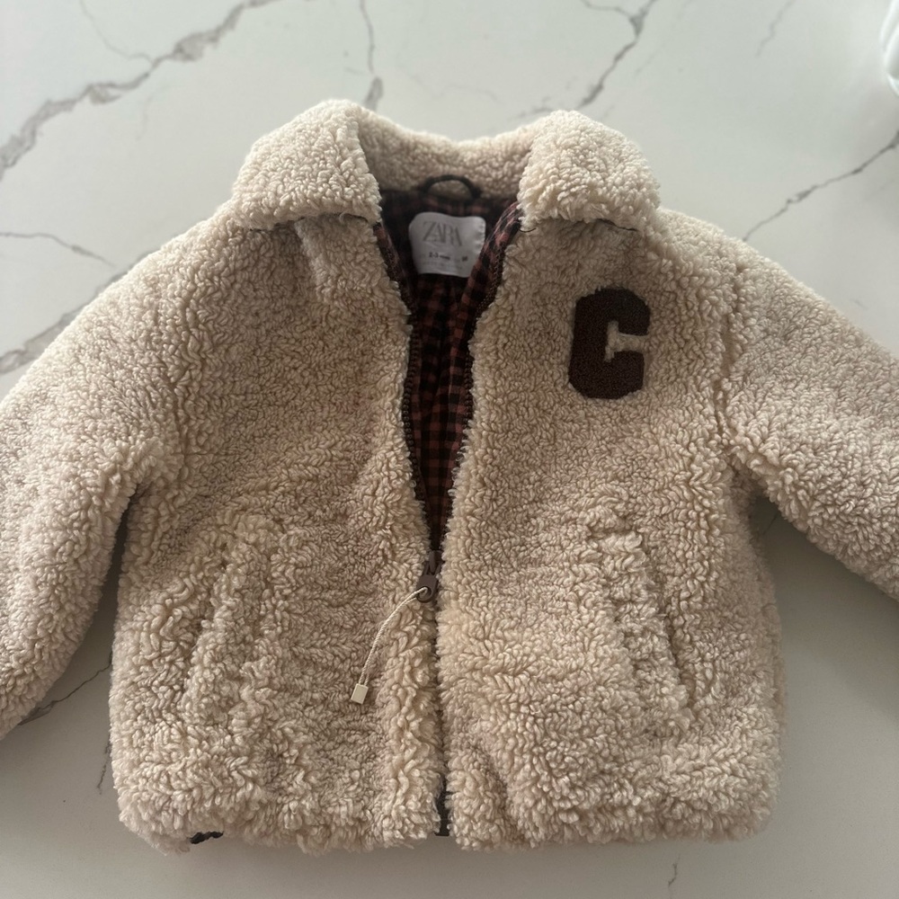 Teddy Bear kids Coat Zara